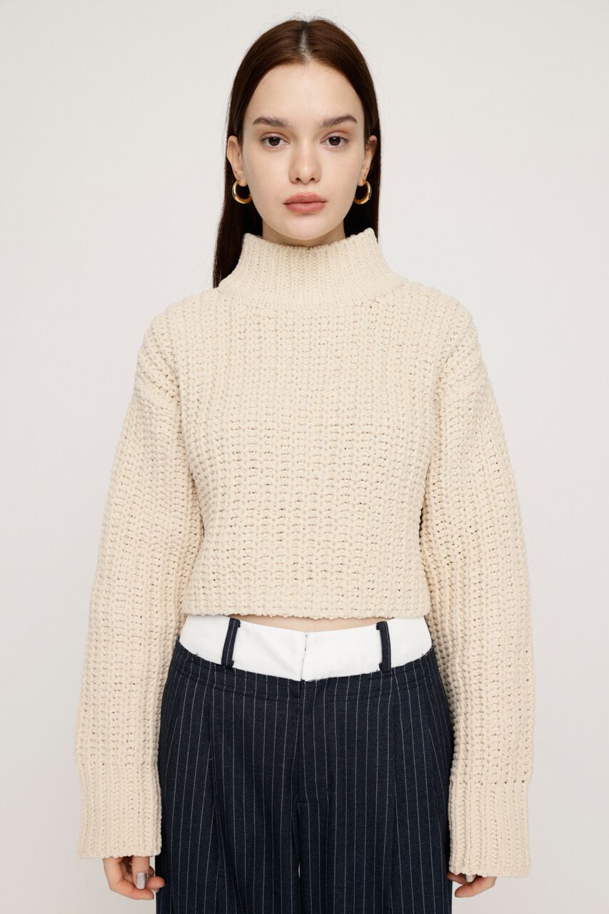 SLY「MOLE YARN CROP トップス」|ニット・セーター|IVOY3