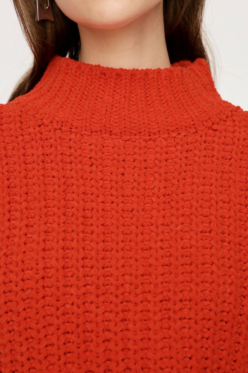 SLY「MOLE YARN CROP トップス」|ニット・セーター|