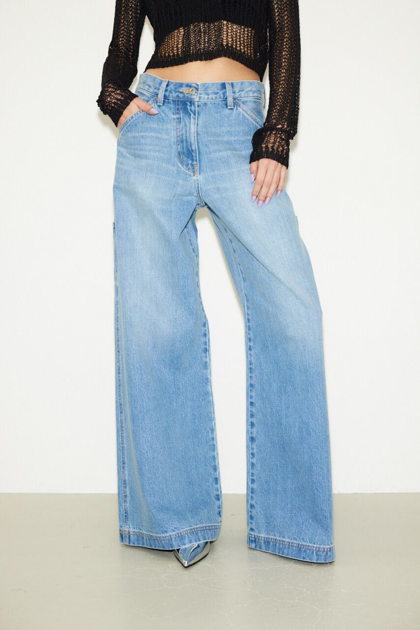 SLY「L／W SUPPLE  WORK PT-B」|デニム|