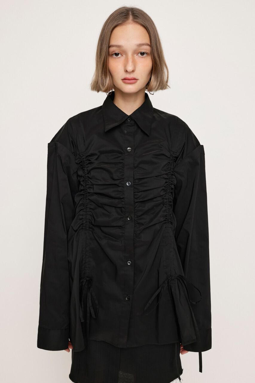 SLY「OPEN SHOULDER DROST シャツ」|シャツ・ブラウス|