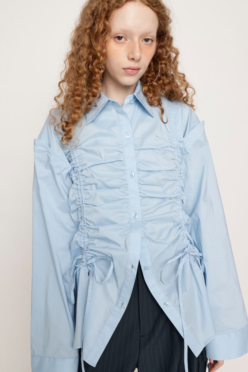 SLY「OPEN SHOULDER DROST シャツ」|シャツ・ブラウス|