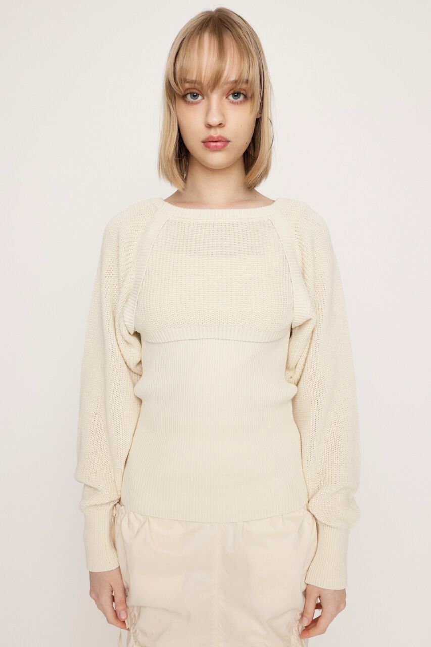 SLY「2P BOLERO HG トップス」|ニット・セーター|