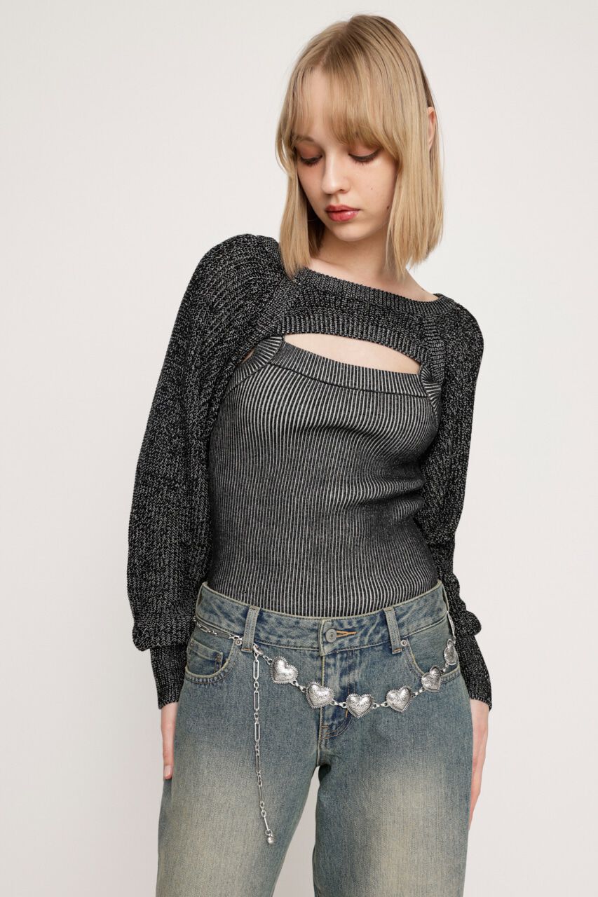 SLY「2P BOLERO HG トップス」|ニット・セーター|