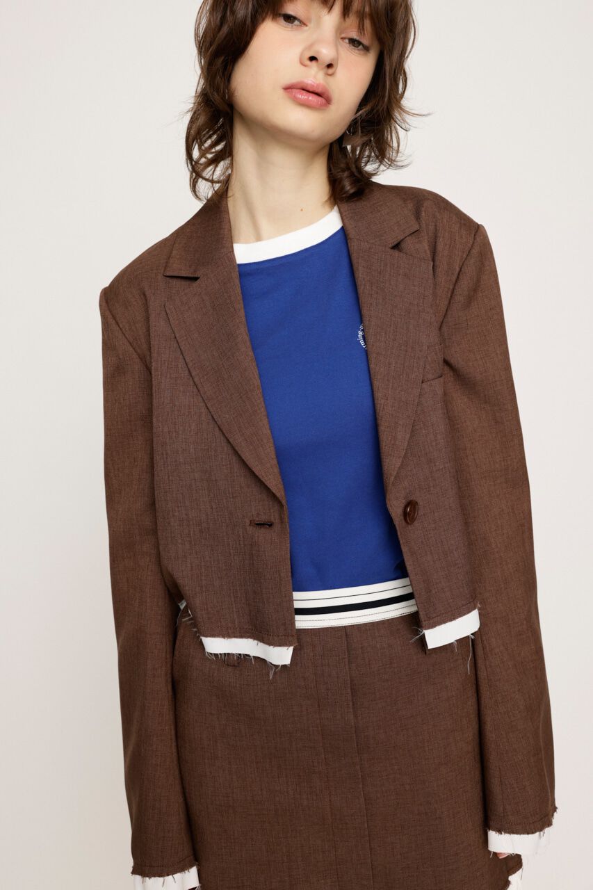 SLY「DAMAGE LINING SHORT ジャケット」|その他|