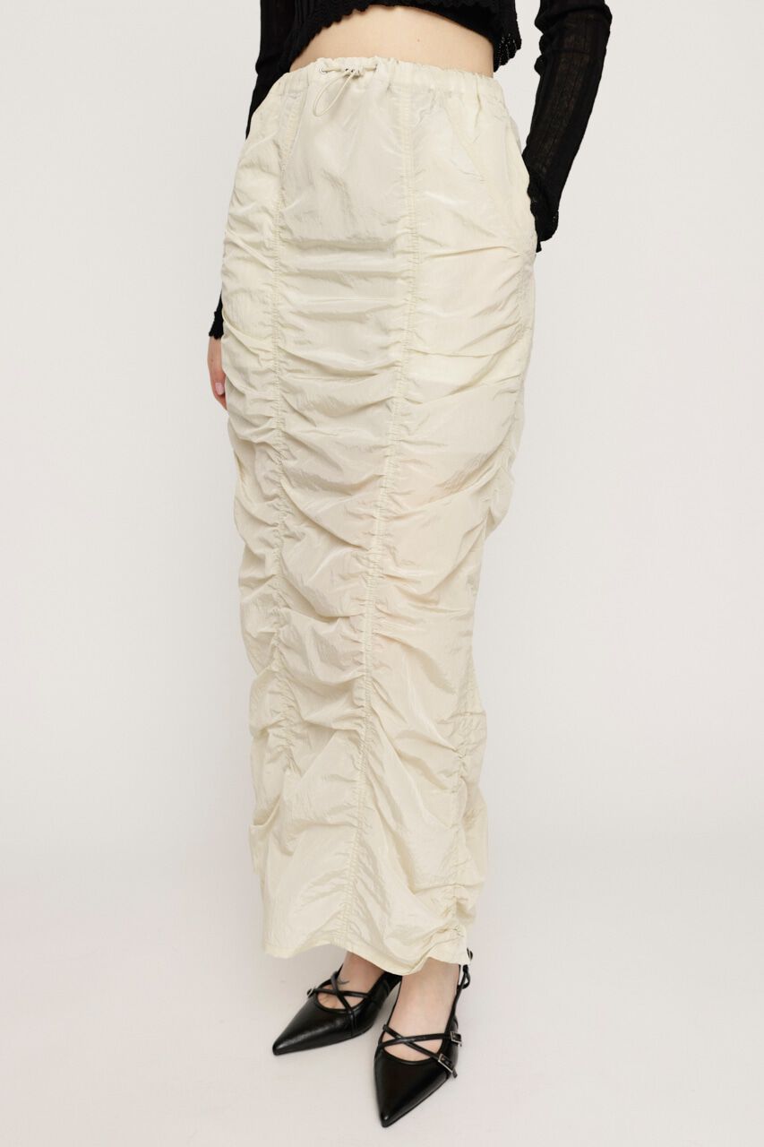SLY「I LINE GATHER スカート」|スカート|