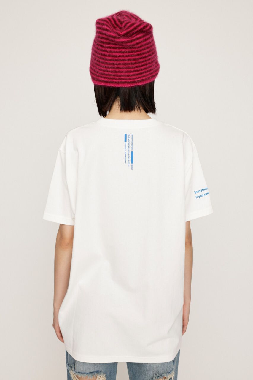 SLY「RANDOM LOGO PRINT Tシャツ」|Tシャツ・カットソー|