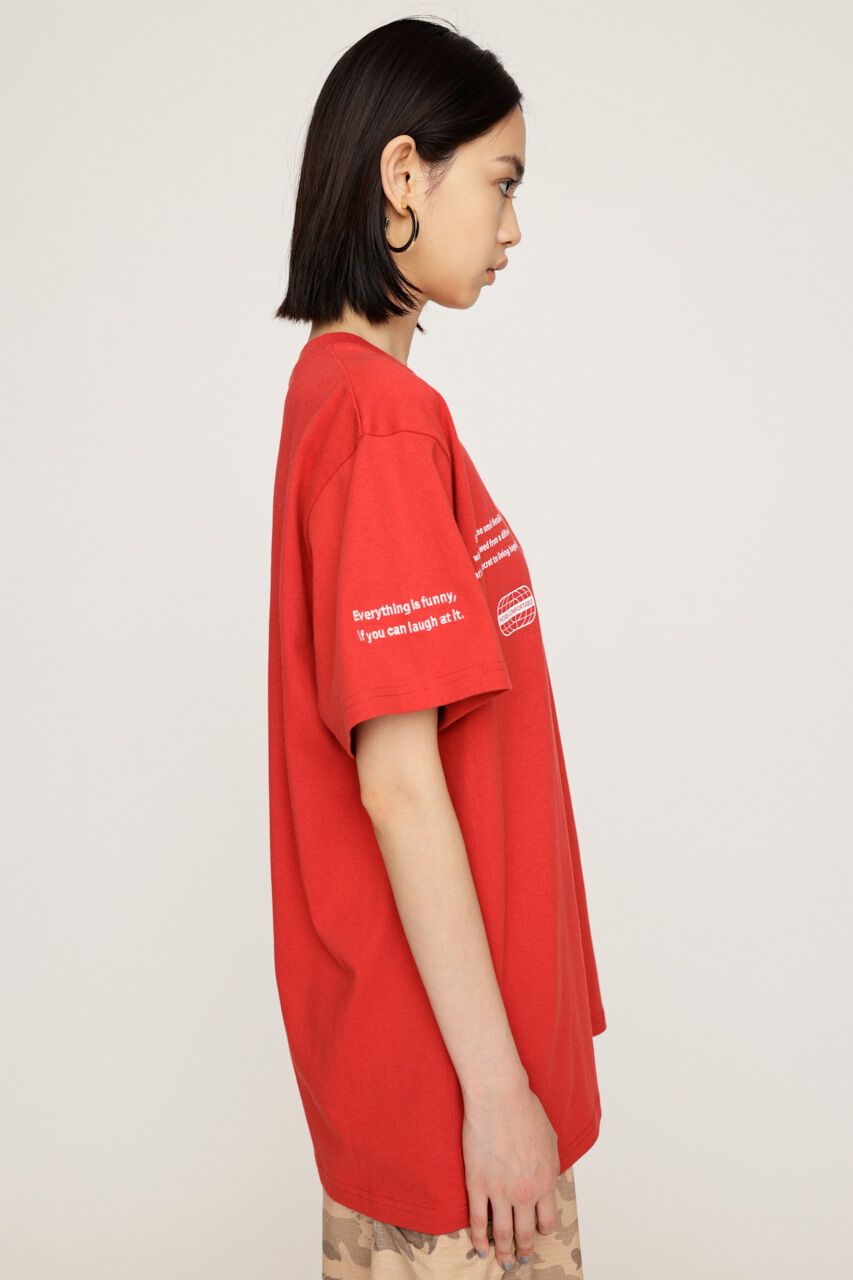 SLY「RANDOM LOGO PRINT Tシャツ」|Tシャツ・カットソー|