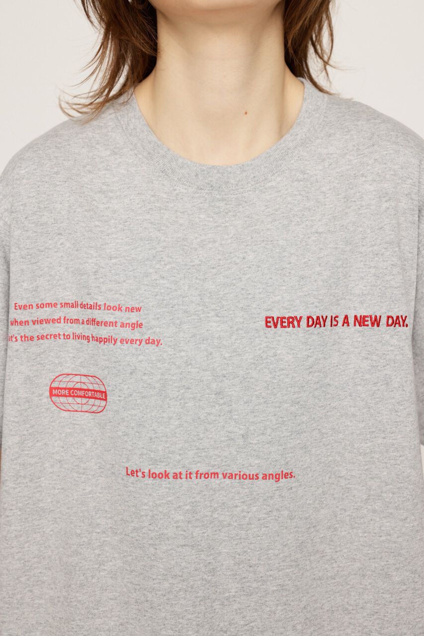 SLY「RANDOM LOGO PRINT Tシャツ」|Tシャツ・カットソー|