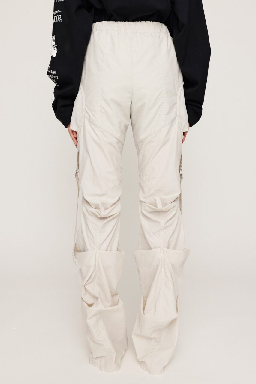 SLY「NYLON TUCK FLARE パンツ」|その他|