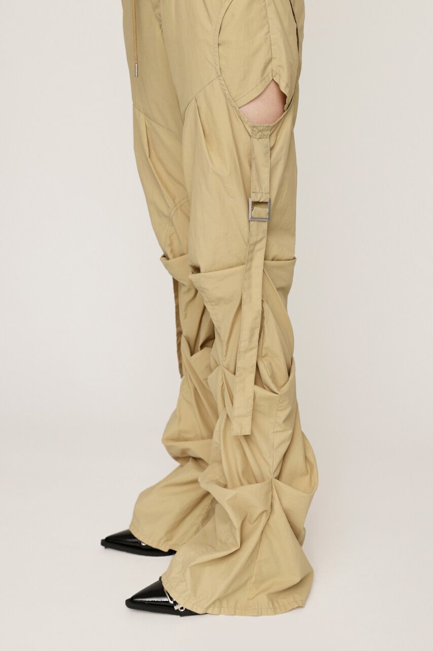SLY「NYLON TUCK FLARE パンツ」|その他|