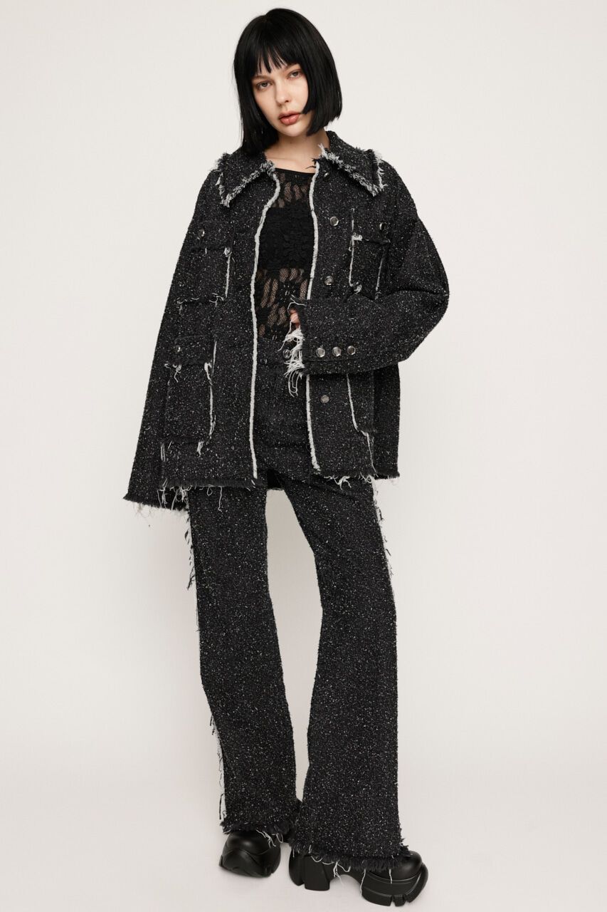 SLY「GRAIN TWEED JW PT-BE」|デニム|