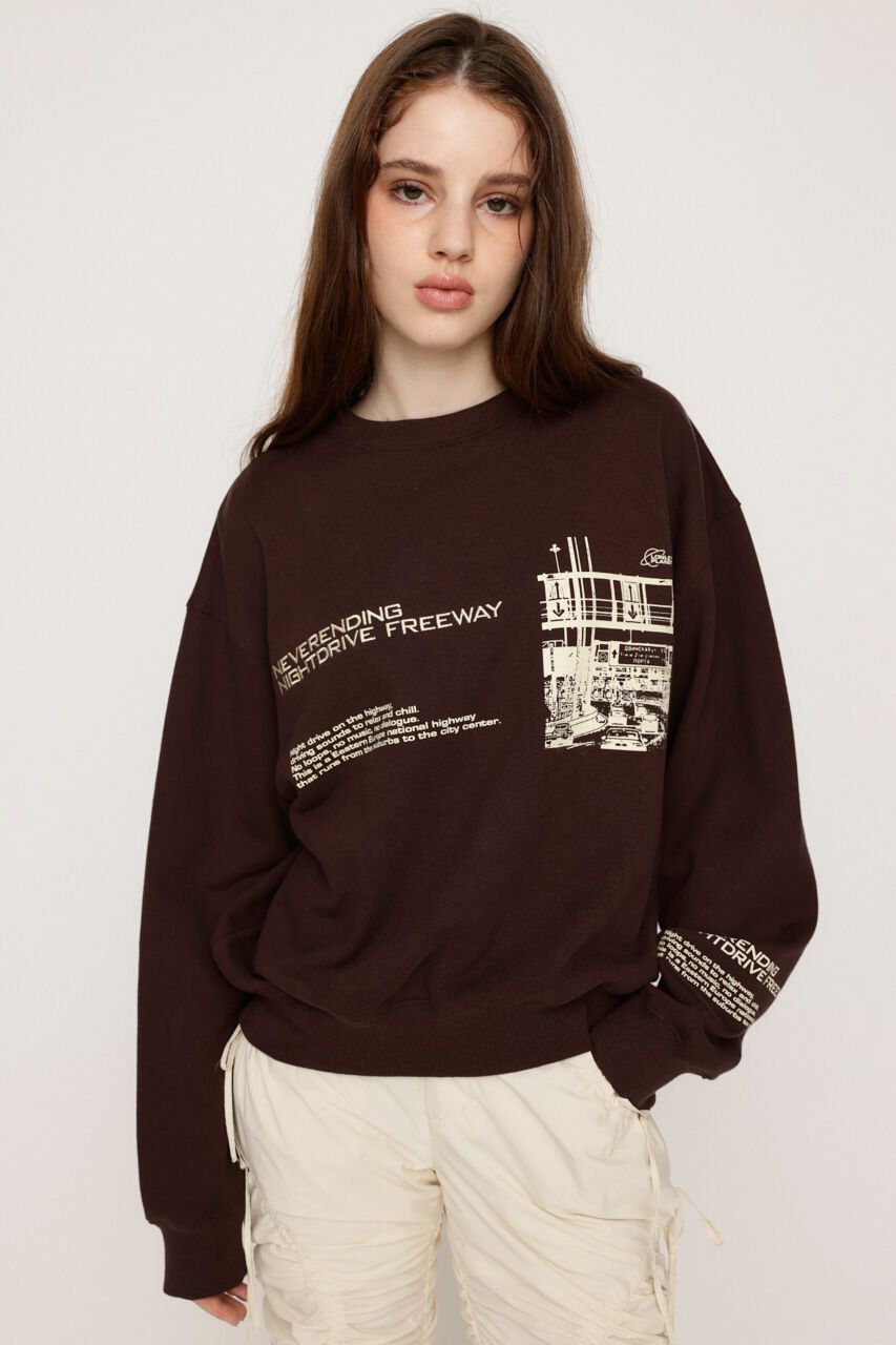 SLY「PHOTO LOGO SW トップス」|Tシャツ・カットソー|