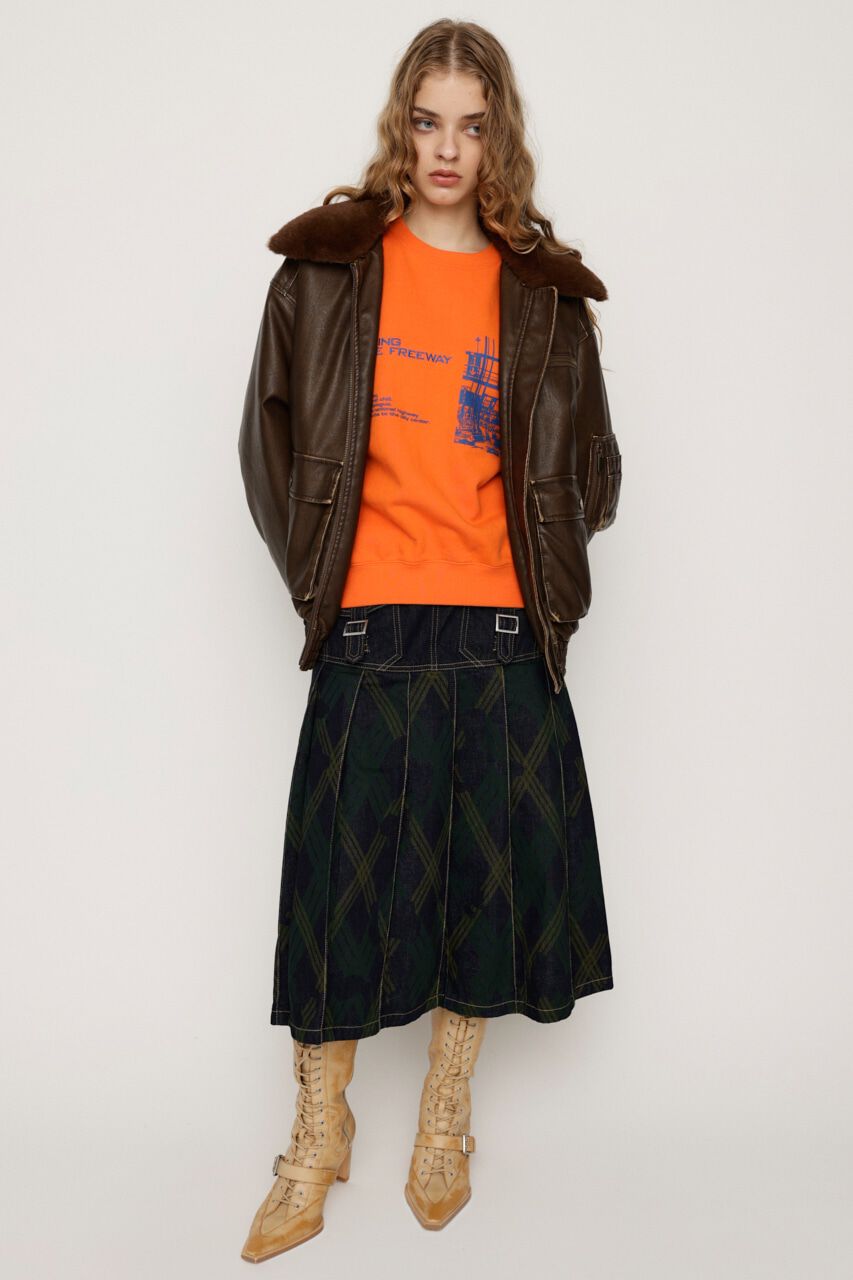 SLY「PHOTO LOGO SW トップス」|Tシャツ・カットソー|