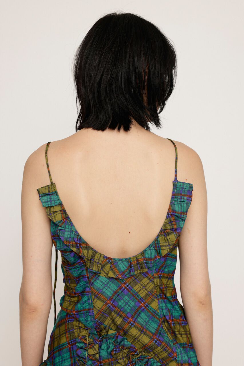 SLY「CHECK COMBI キャミソール」|チュニック|