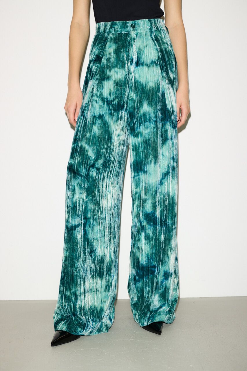 SLY「VELOURS WRINKLE TUCK パンツ」|その他|GRN