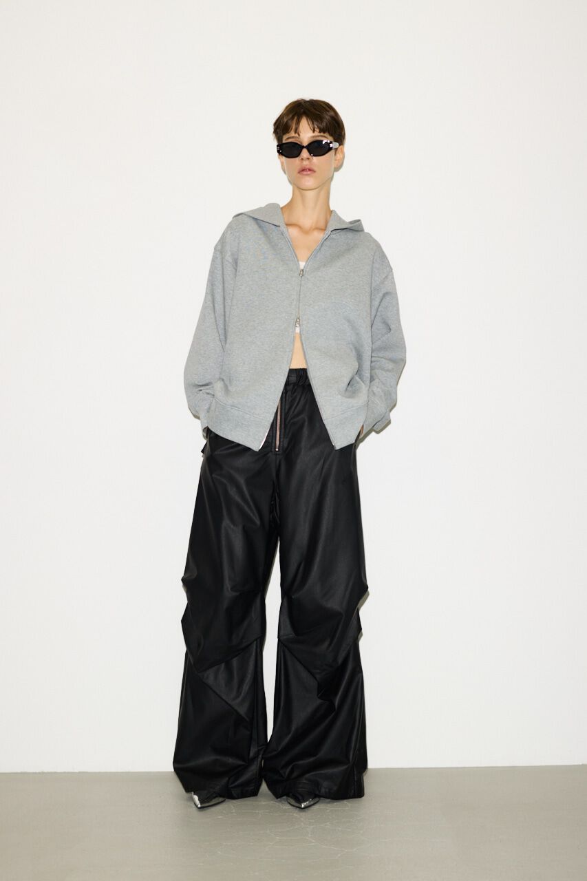 SLY「F／LEATHER LOOSE FLIGHT パンツ」|その他|