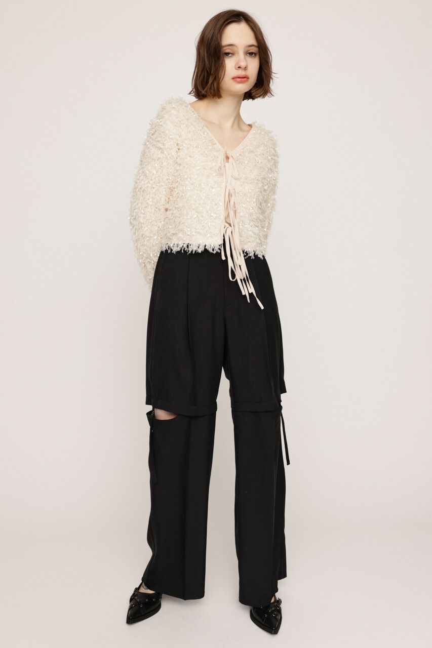 SLY「MANISH CUT OUT パンツ」|その他|