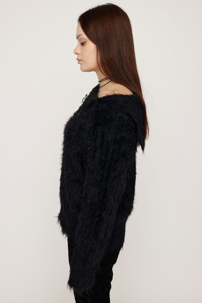 SLY「SIDE BUTTON SHAGGY チュニック」|ニット・セーター|