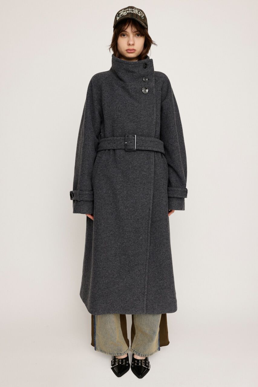 SLY「WIDE STAND NECK LONG コート」|その他|