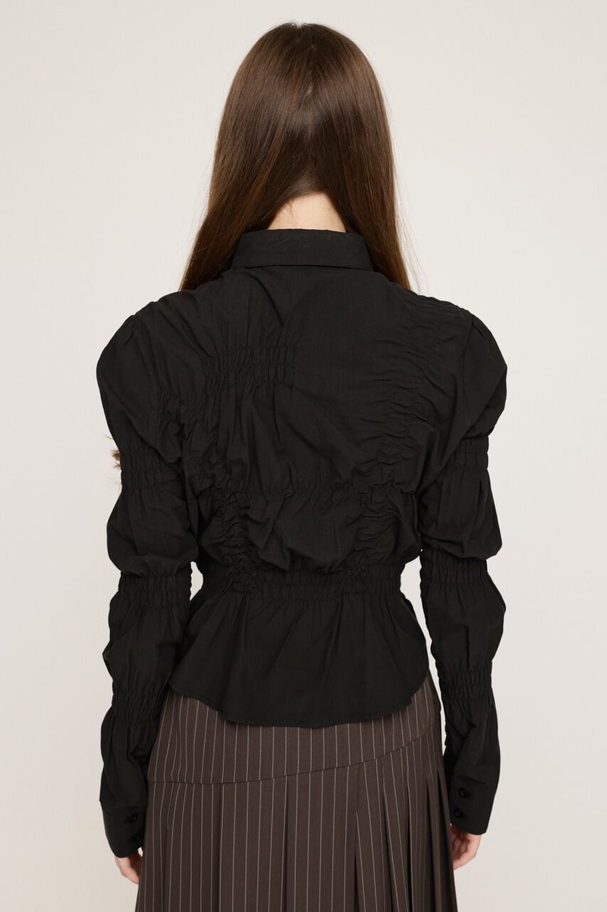 SLY「RANDOM SHIRRING トップス」|シャツ・ブラウス|