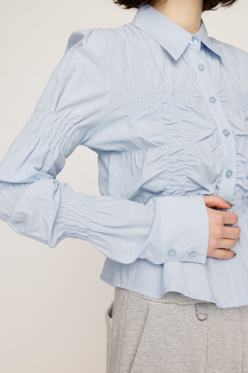 SLY「RANDOM SHIRRING トップス」|シャツ・ブラウス|