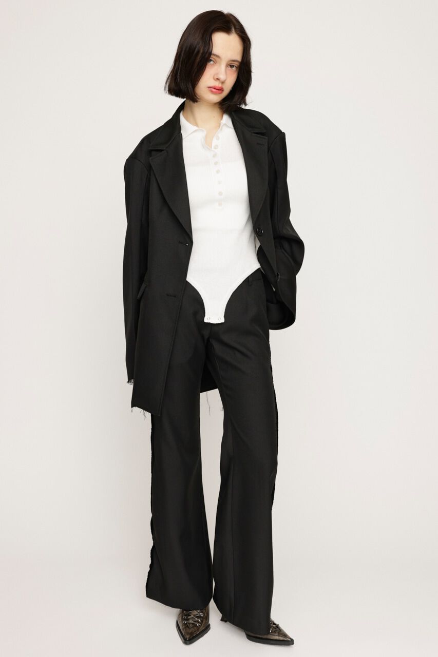 SLY「CUT OUT L／W FLARE パンツ」|その他|BLK