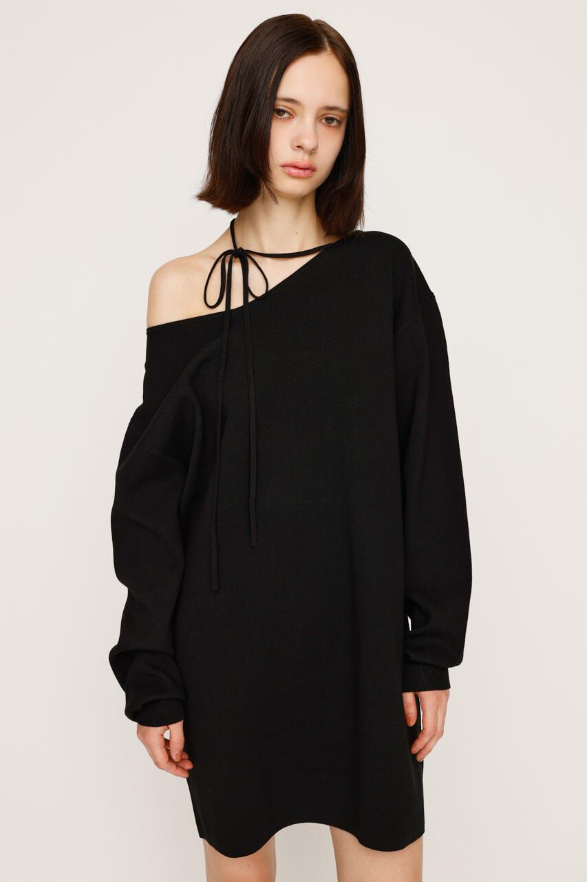 SLY「ASYMMETRY NECK LOOSE ワンピース」|ワンピース|