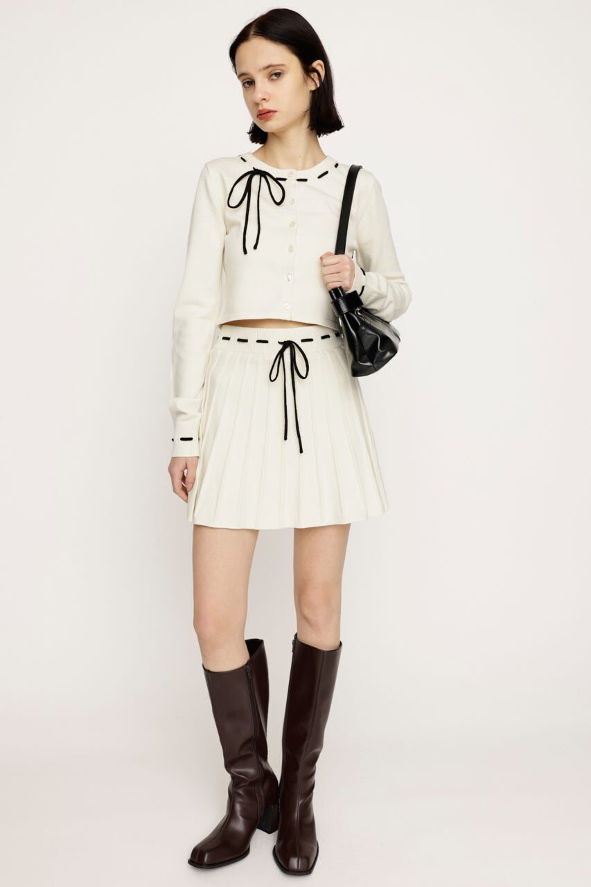 SLY「KNIT PLEATS SET UP」|ワンピース|