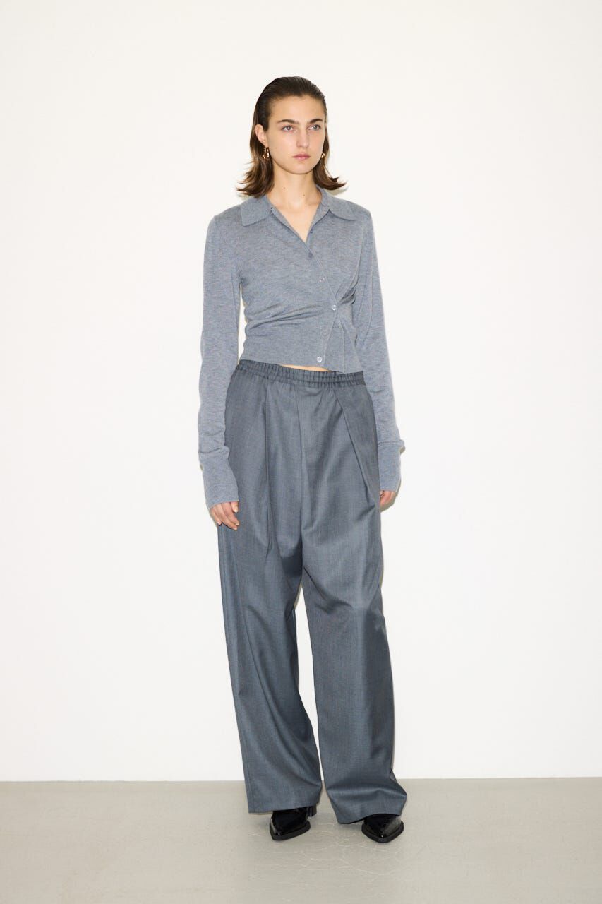 SLY「KNIT POLO 2WAY HG カーディガン」|カーディガン|