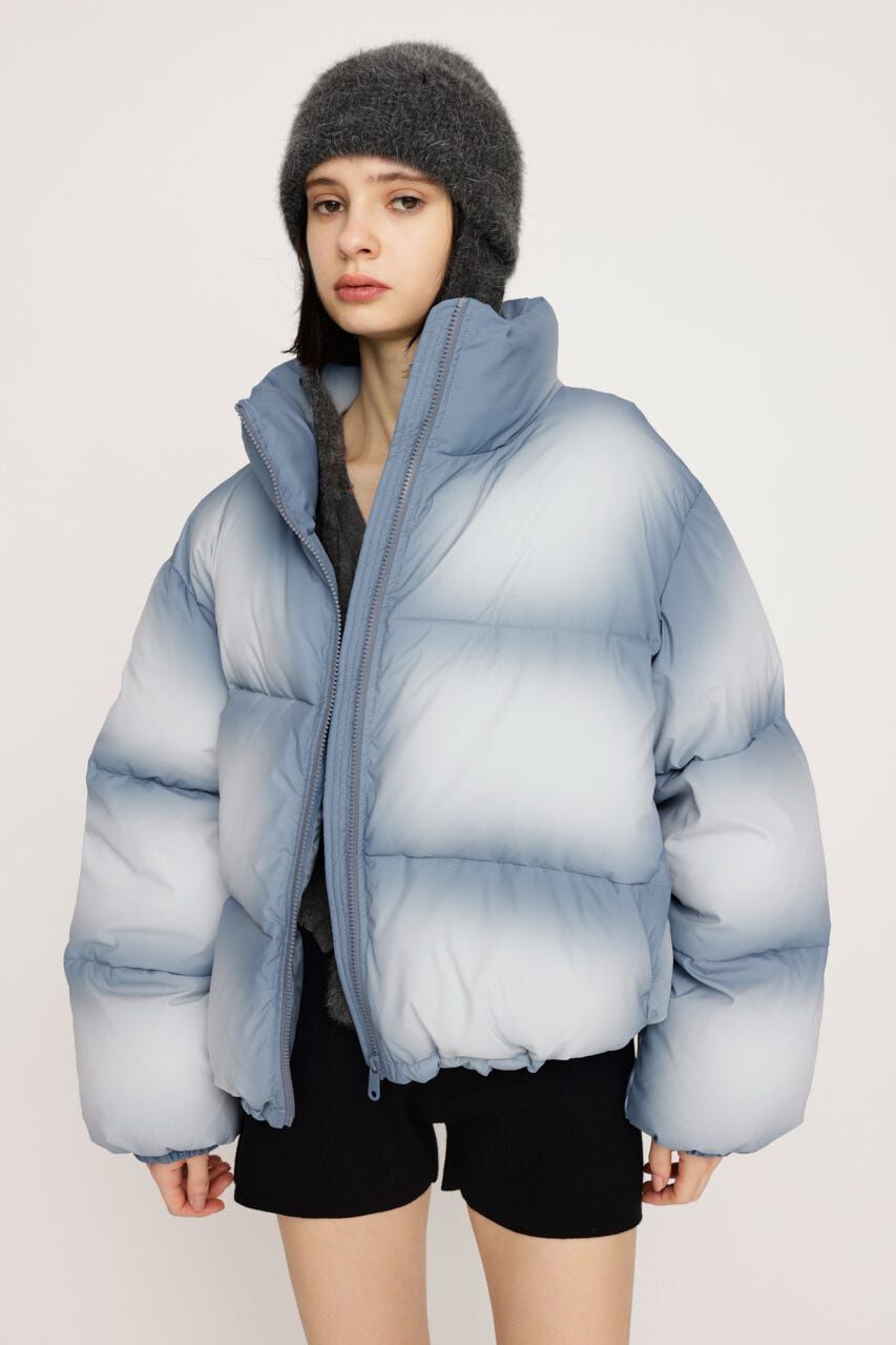 SLY「FADED PRINT PUFFER ジャケット」|その他|M/BLU7