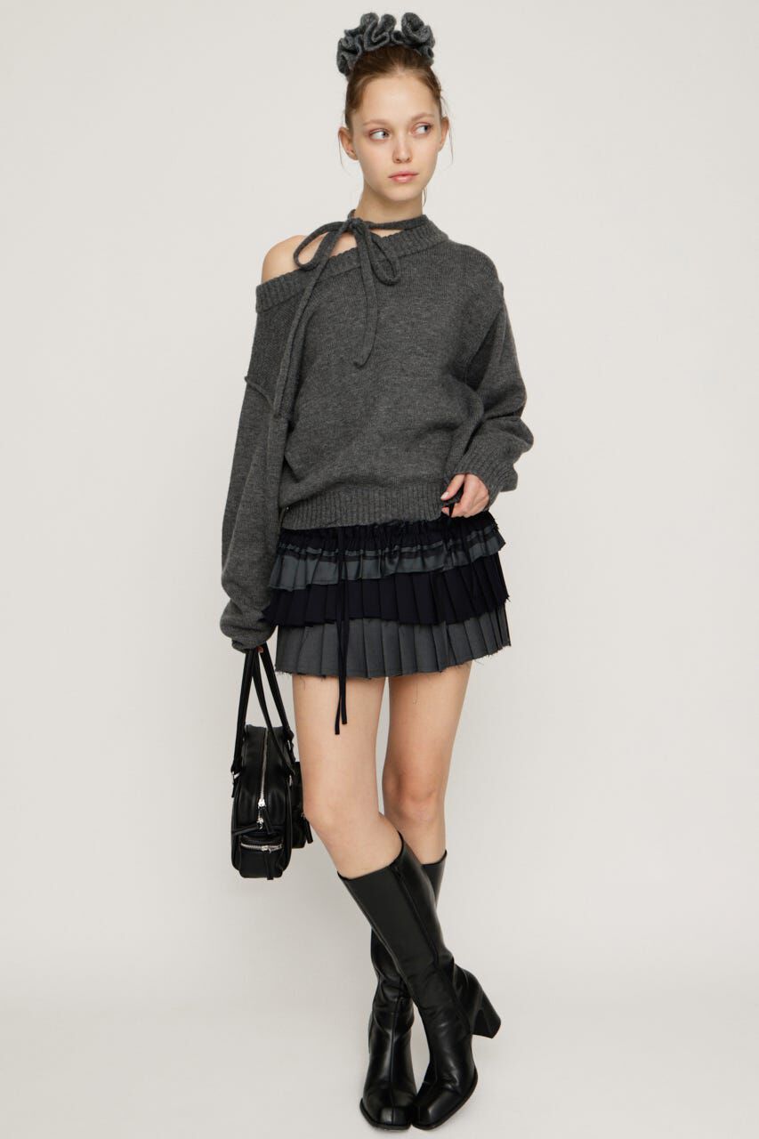 SLY「WRAP PLEATED スカート」|スカート|