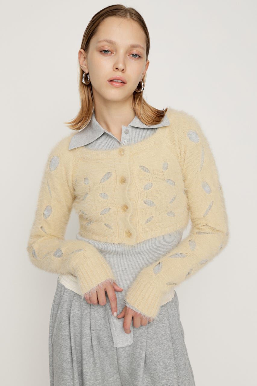 SLY「KNIT BODY SUITS」|ニット・セーター|L/YEL1