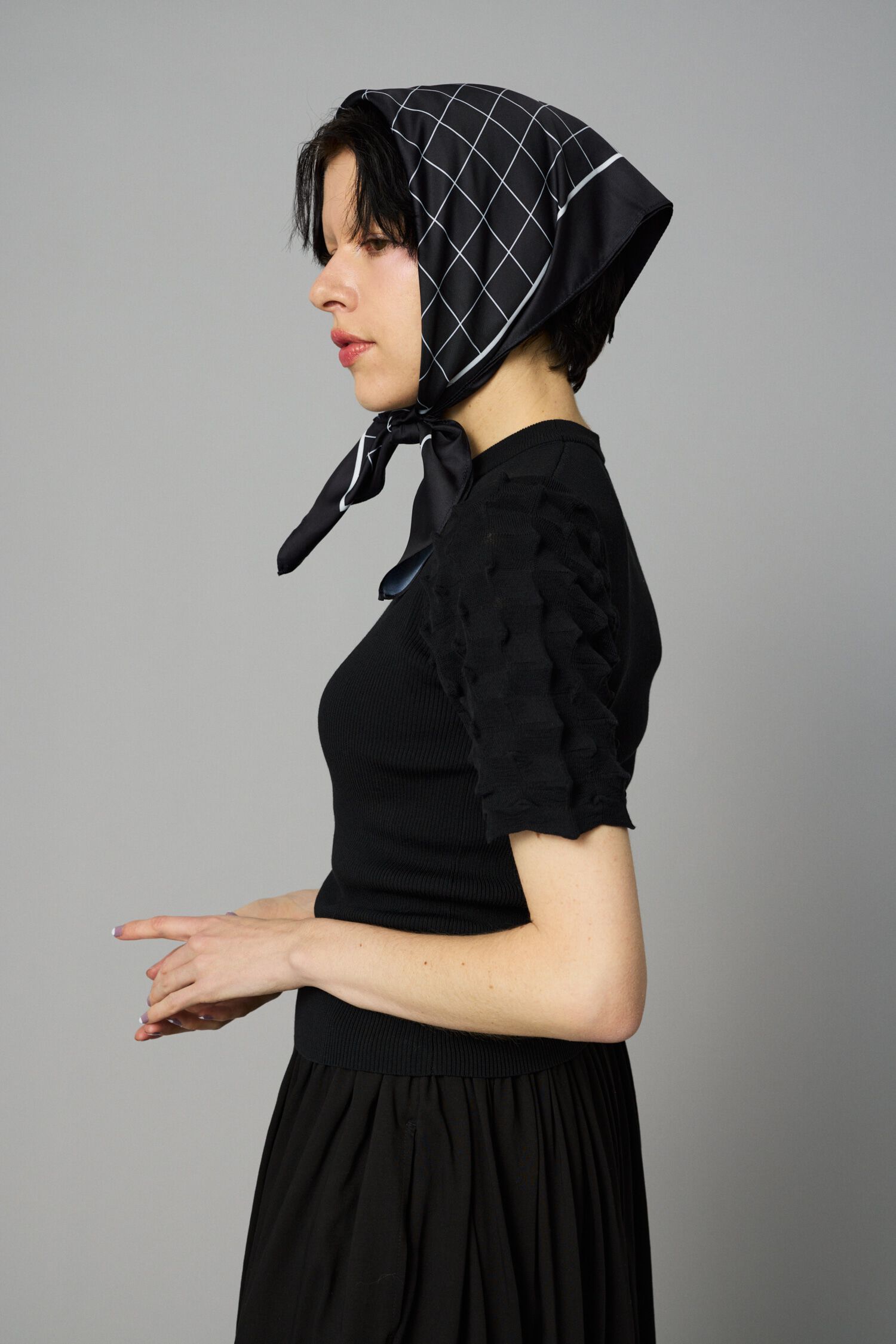 HeRIN.CYE「Thorn sleeve knit tops」|ニット・セーター|