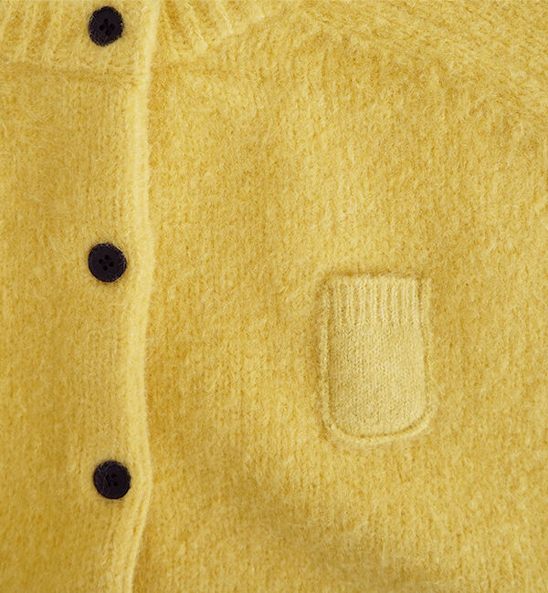 休日と詩「休日のスモールポケットカーディガン」|カーディガン|