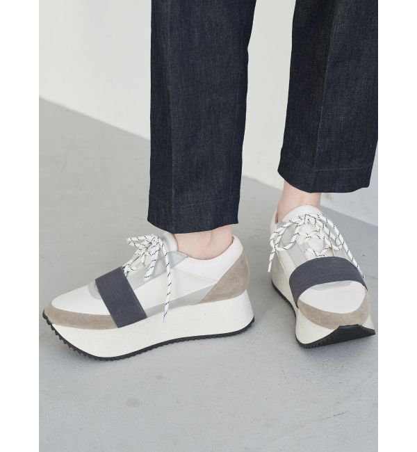 ELENDEEK「LACE UP PLATFORM SOLE SNEAKERS」|スニーカー|