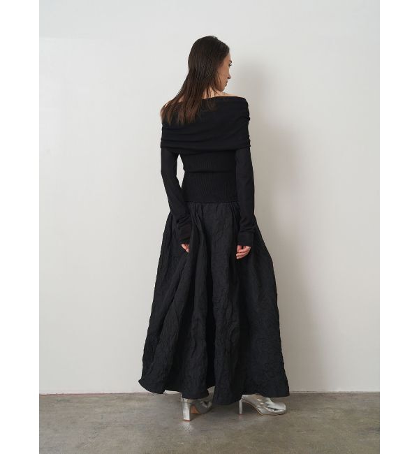 ELENDEEK「SHEER KNIT OFF SHOULDER」|ニット・セーター|