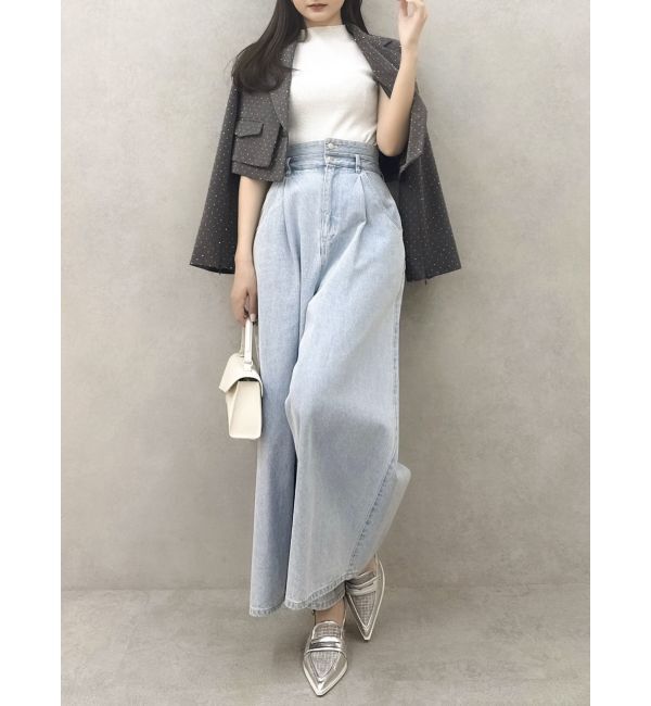 dazzlin「【セットアップ対応】レイヤードライクショートジャケット」|テーラードジャケット|