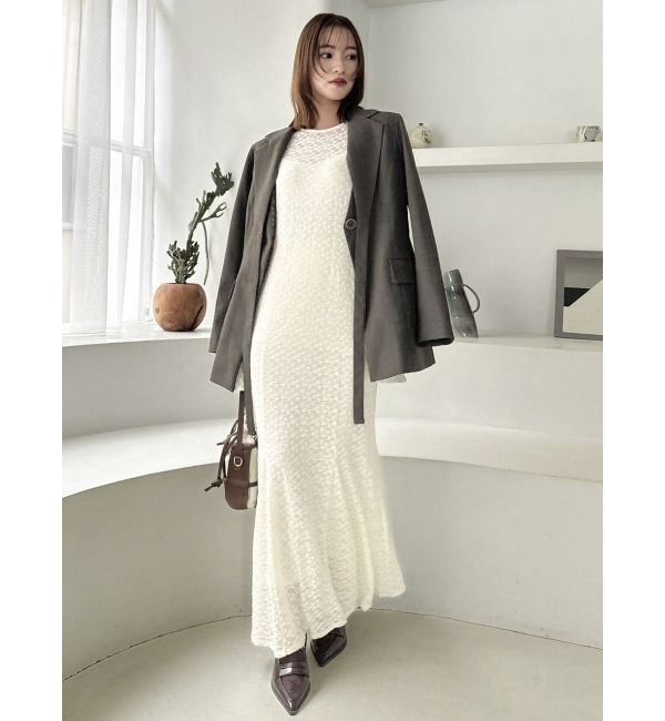 dazzlin「バックリボンレースワンピース」|ワンピース|