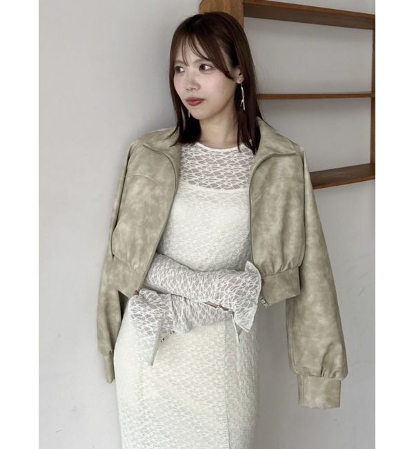 dazzlin「バックリボンレースワンピース」|ワンピース|