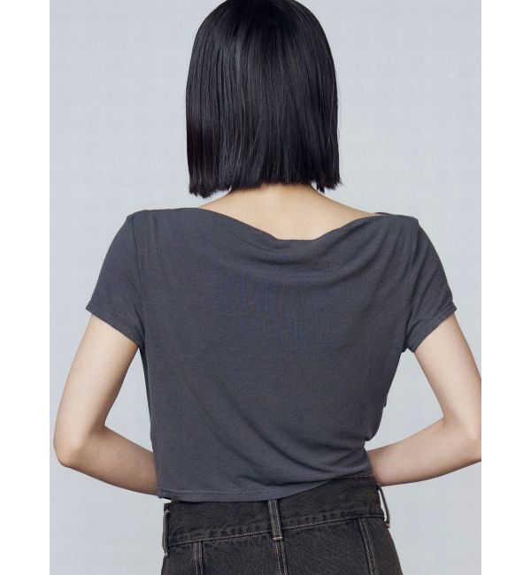 EMODA「ギャザールーズフィットトップ」|Tシャツ・カットソー|