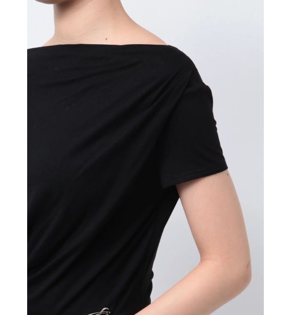 EMODA「ギャザールーズフィットトップ」|Tシャツ・カットソー|