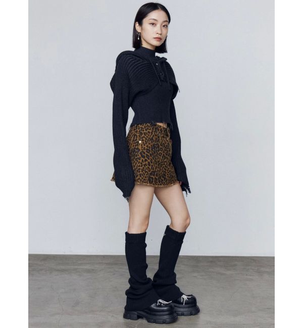 EMODA「チャームフレアレッグウォーマー」|レッグウォーマー|