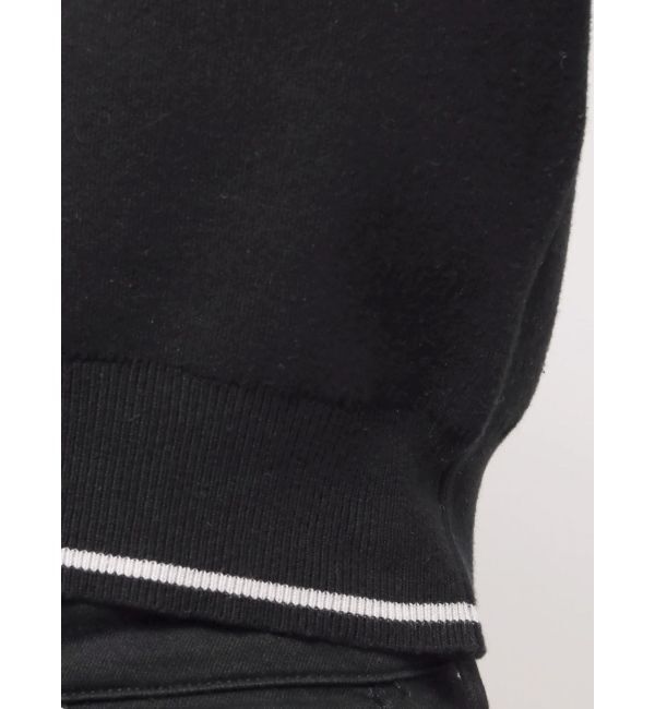 EMODA「フロントロゴクロップニット」|ニット・セーター|