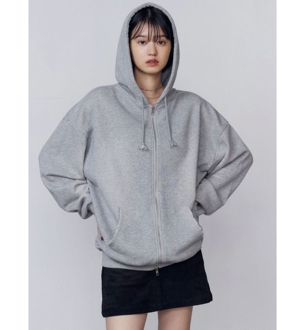 EMODA「シェービングオーバージップフーディ」|パーカー|
