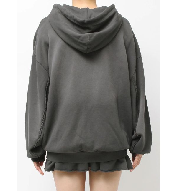 EMODA「シェービングオーバージップフーディ」|パーカー|