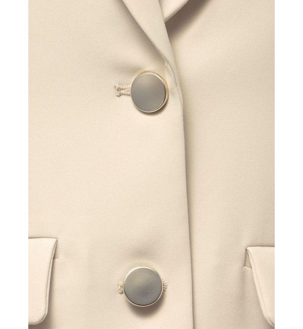 MERCURYDUO「【セットアップ着用可】バックドレープジャケット」|テーラードジャケット|