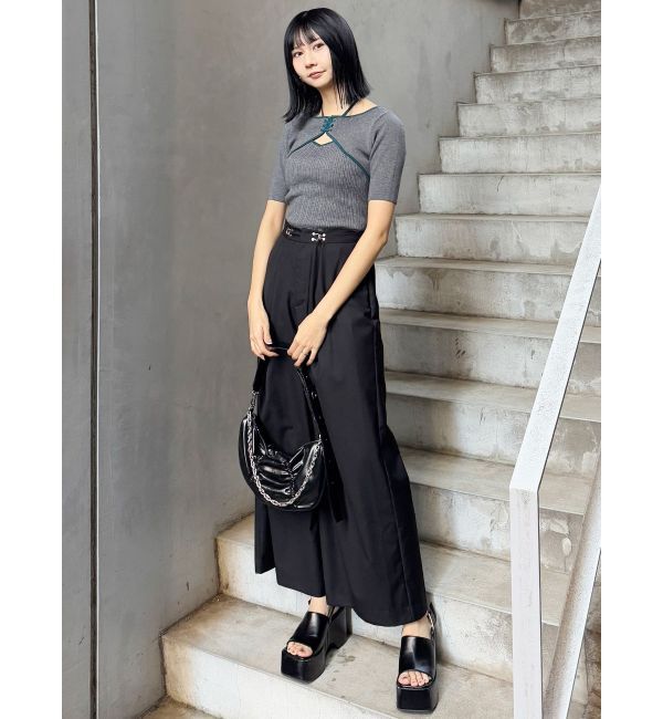 MURUA「2WAYウエストタックワイドパンツ」|その他|