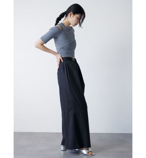MURUA「2WAYウエストタックワイドパンツ」|その他|