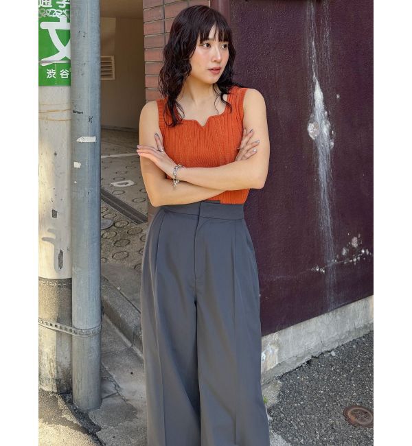 MURUA「サイドタックワイドパンツ【セットアップ着用可】」|その他|