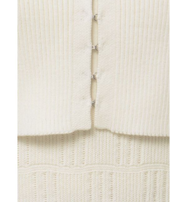 LAGUNAMOON「カーデセットパターンニットワンピース」|ワンピース|